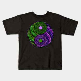 Balance And Peace Kids T-Shirt